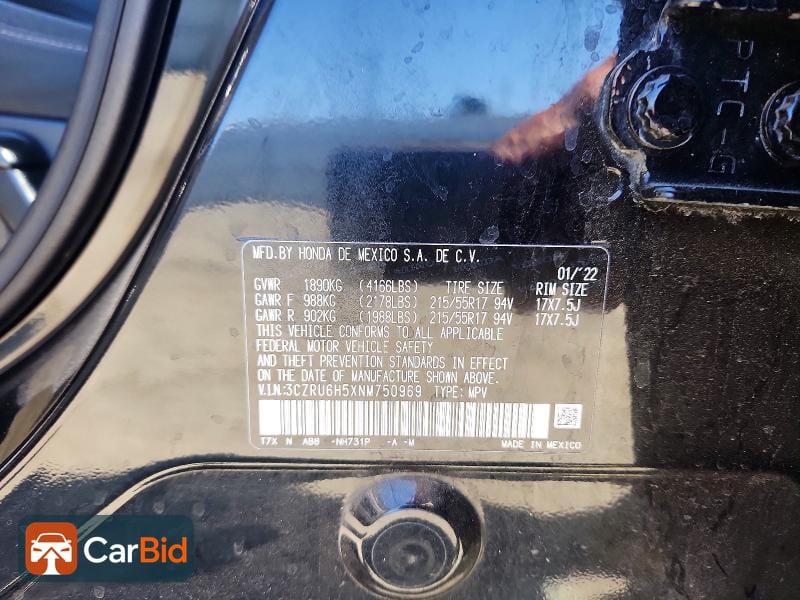 2022 HONDA HR-V EX, фото 13