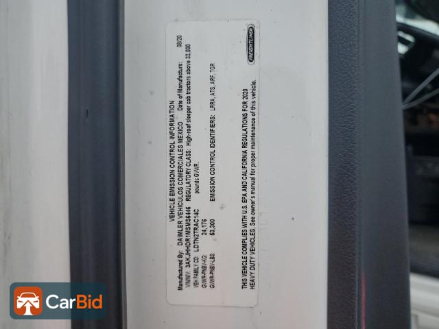 2021 FREIGHTLINER CASCADIA 126, photo 10