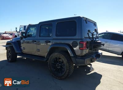 2021 JEEP WRANGLER 4XE UNLIMITED SAHARA 4X4, фото 3