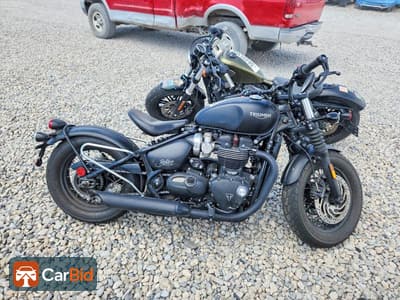 2019 TRIUMPH MOTORCYCLE BONNEVILLE BOBBER BLACK⁠, ფოტო 1