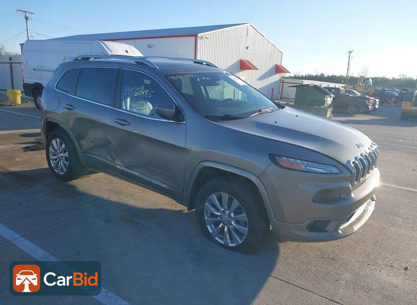 2017 JEEP CHEROKEE OVERLAND 4X4, фото 1