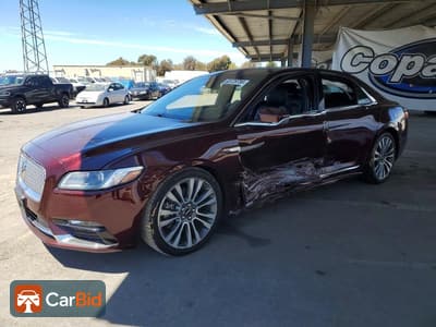 2017 LINCOLN CONTINENTAL SELECT, фото 1