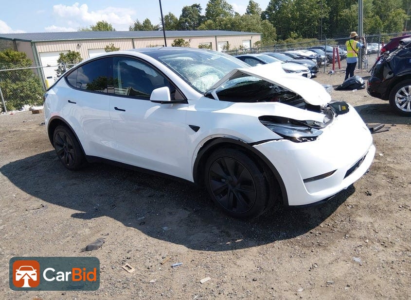 2024 TESLA MODEL Y LONG RANGE SINGLE MOTOR REAR-WHEEL DRIVE/RWD, фото 1