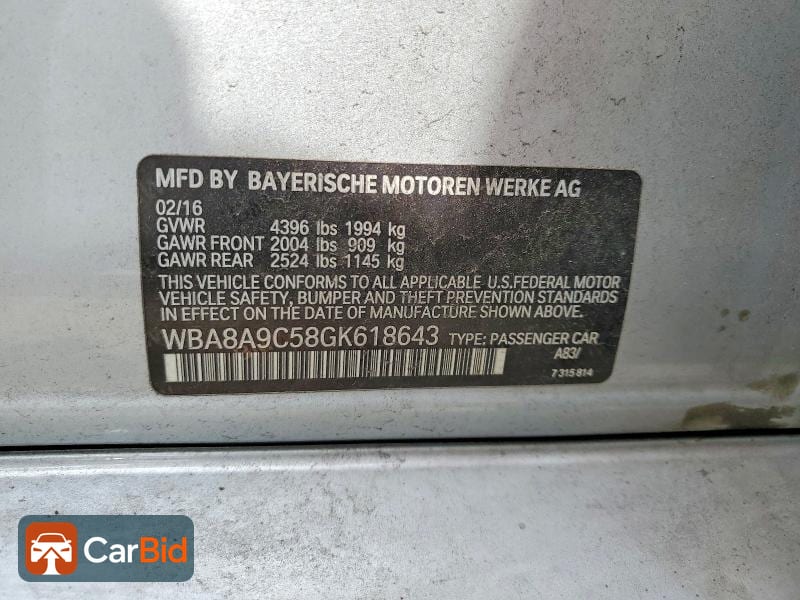 2016 BMW 320 I, photo 12