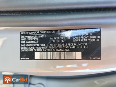 2025 VOLVO XC60 CORE, фото 14