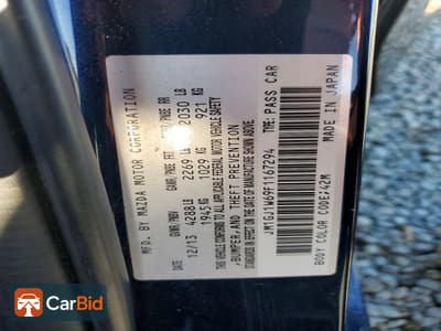 2015 MAZDA 6 GRAND TOURING, фото 12