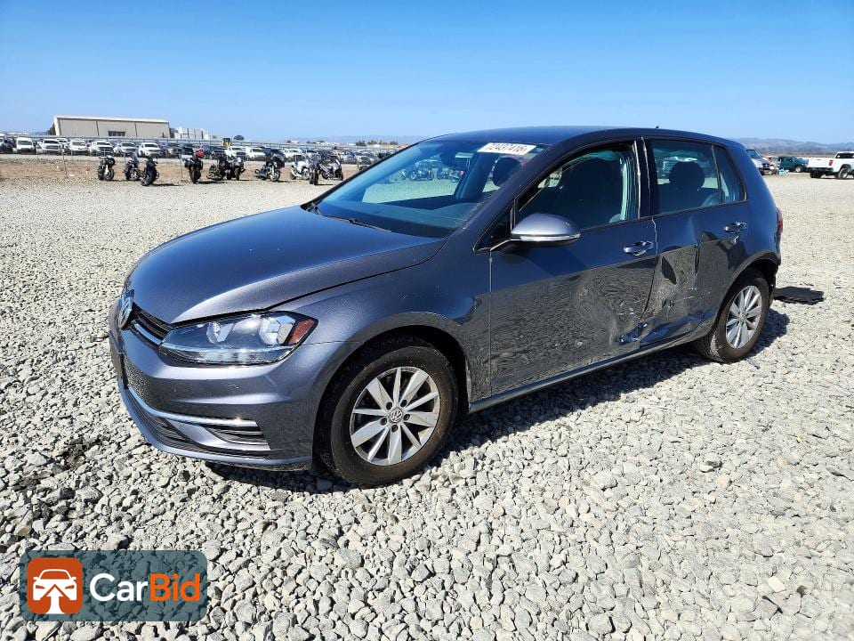 2019 VOLKSWAGEN GOLF S, фото 1
